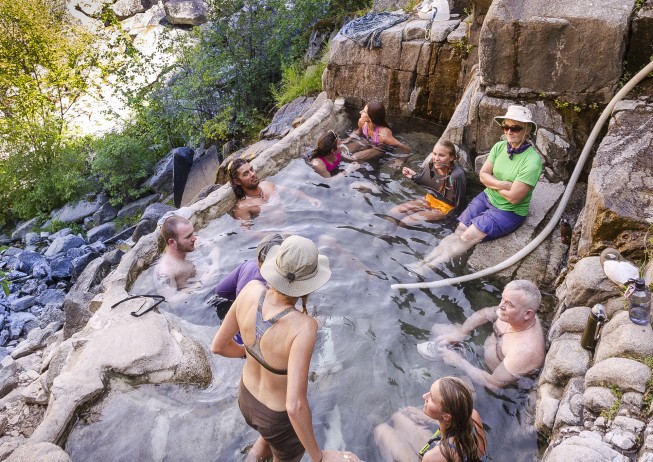 Barth Hot Spring - Main Salmon River Idaho