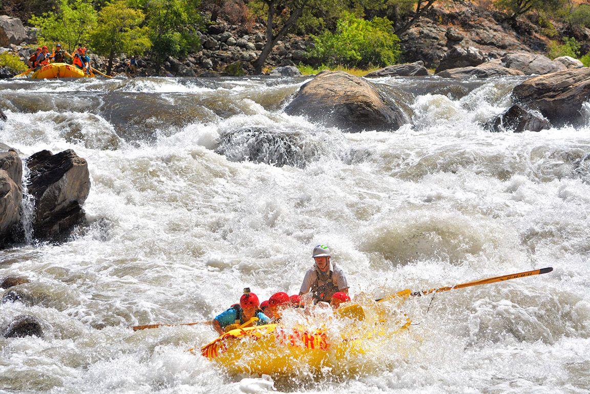 Clavey Falls, Tuolumne River Rafting