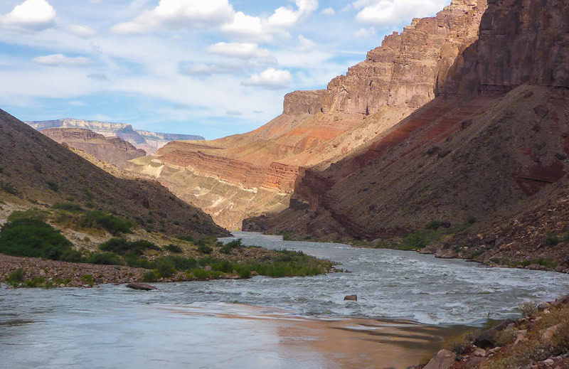 Hance Rapid in Grand Canyon