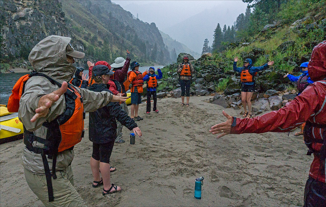 The Secret Weapon of Rafters: Rain Gear