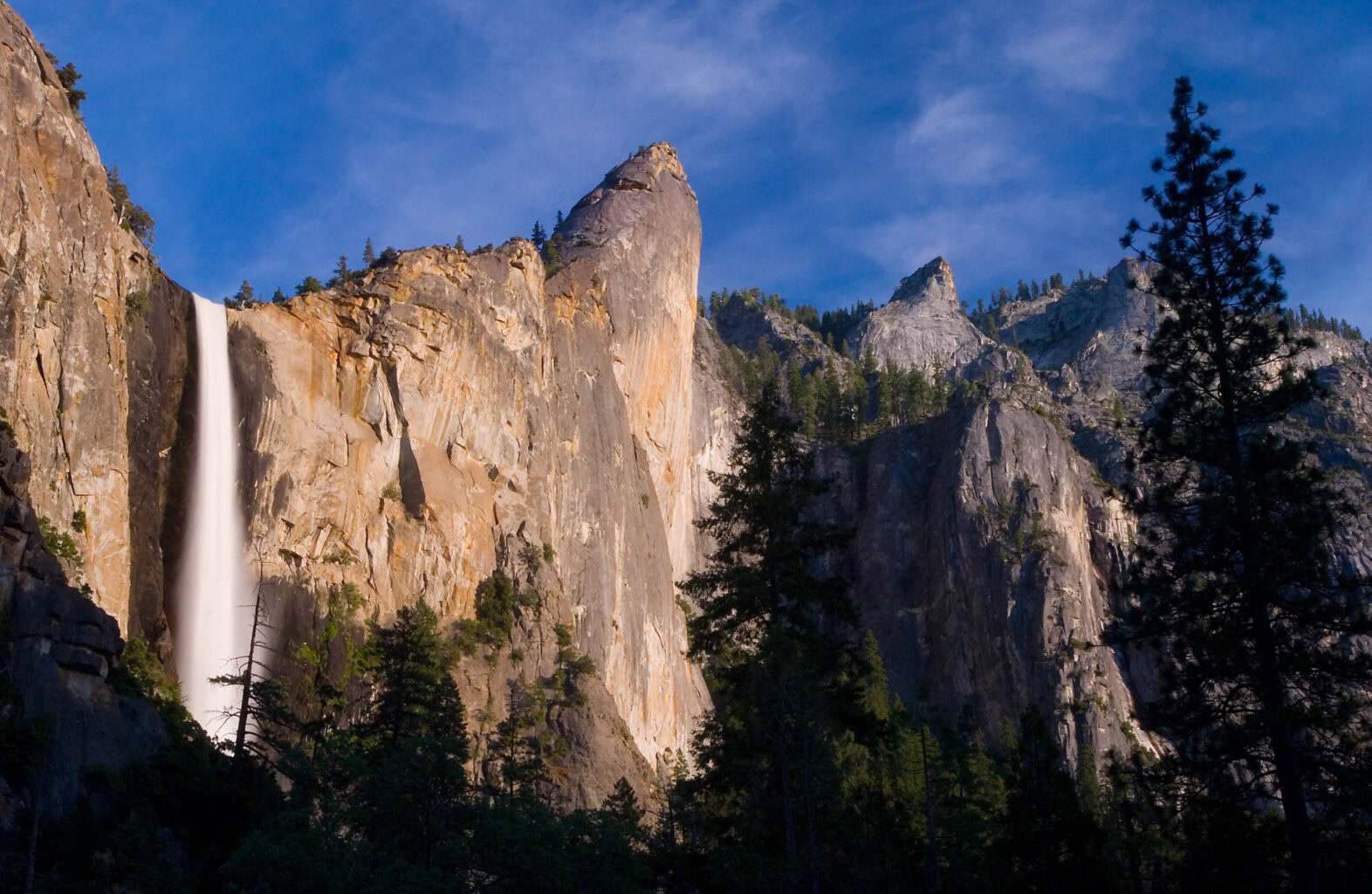 Waterfall at Yosemite National Park.