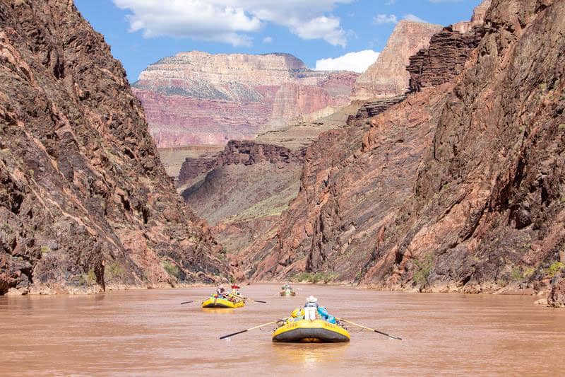 Grand Canyon river trip from Lees Ferry to Pearce Ferry