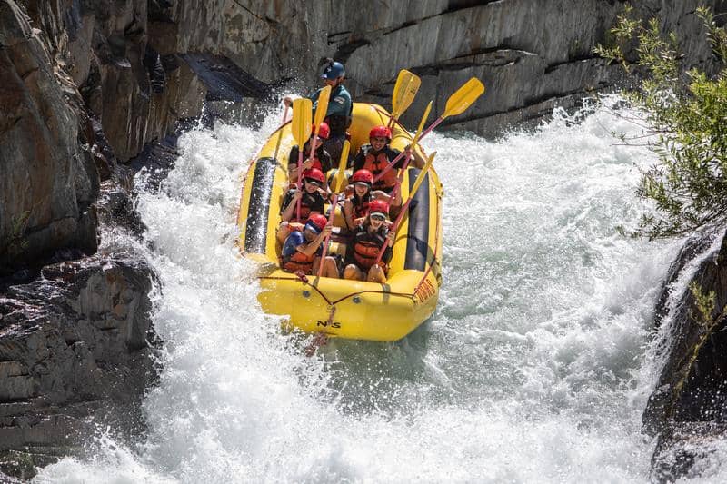 Rafting Tunnel Chute on the Middle Fork of the American River