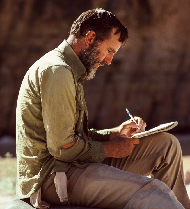 Edward Abbey writes in his journal.